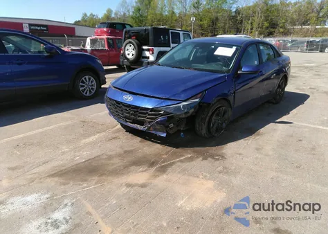 2023 Hyundai Elantra Sel из США, поврежденный, VIN 5NPLM4AG8PH110215